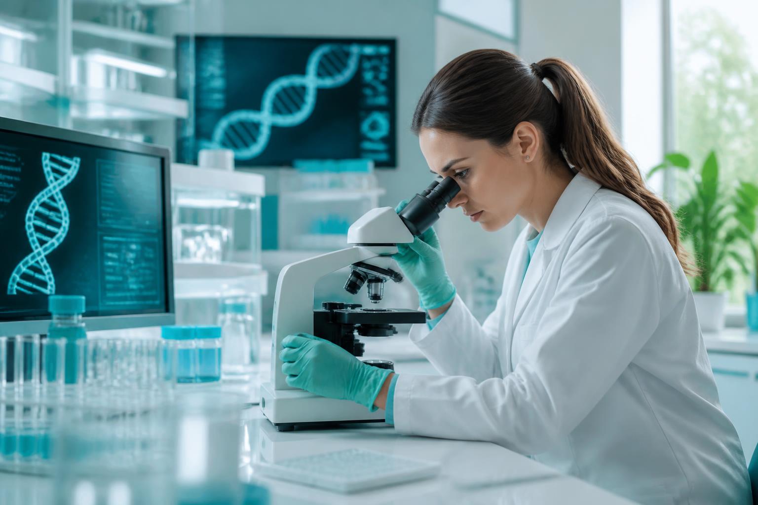 A gene-editing research lab studying longevity therapeutics