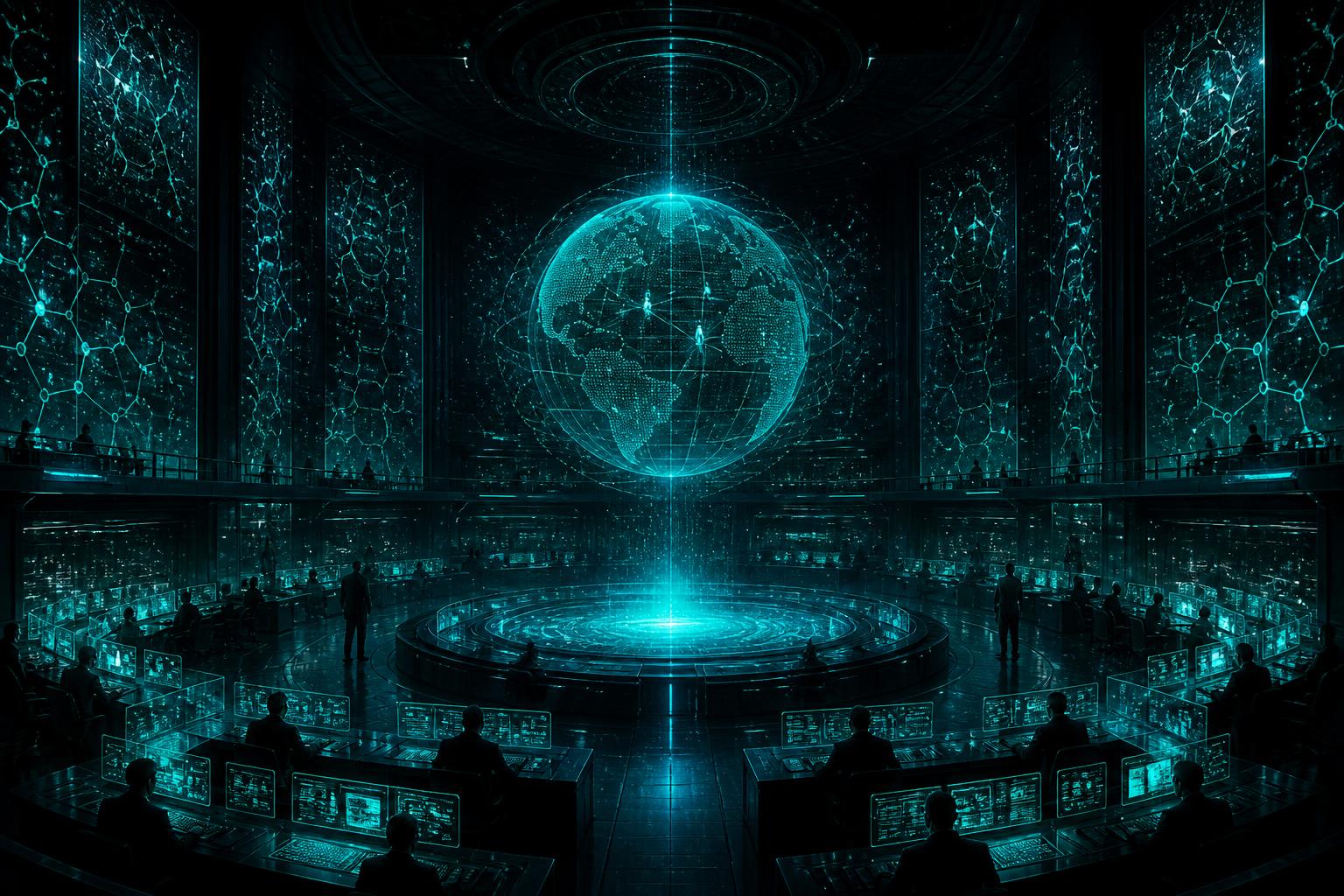 The PANOPTICON command floor at the founding